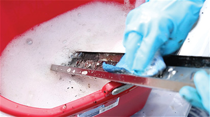 things to remember cleaning grease channel 2